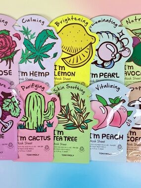 Tony Moly I’m a Sheet Mask 10 Mask Set for all skin types